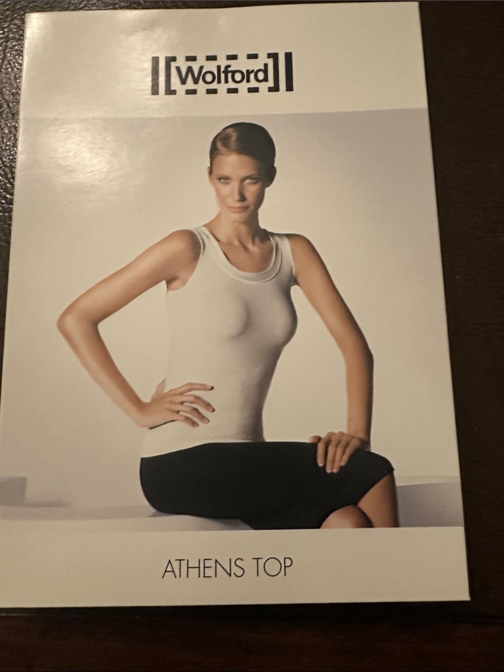 Wolford White Athens Tank Top